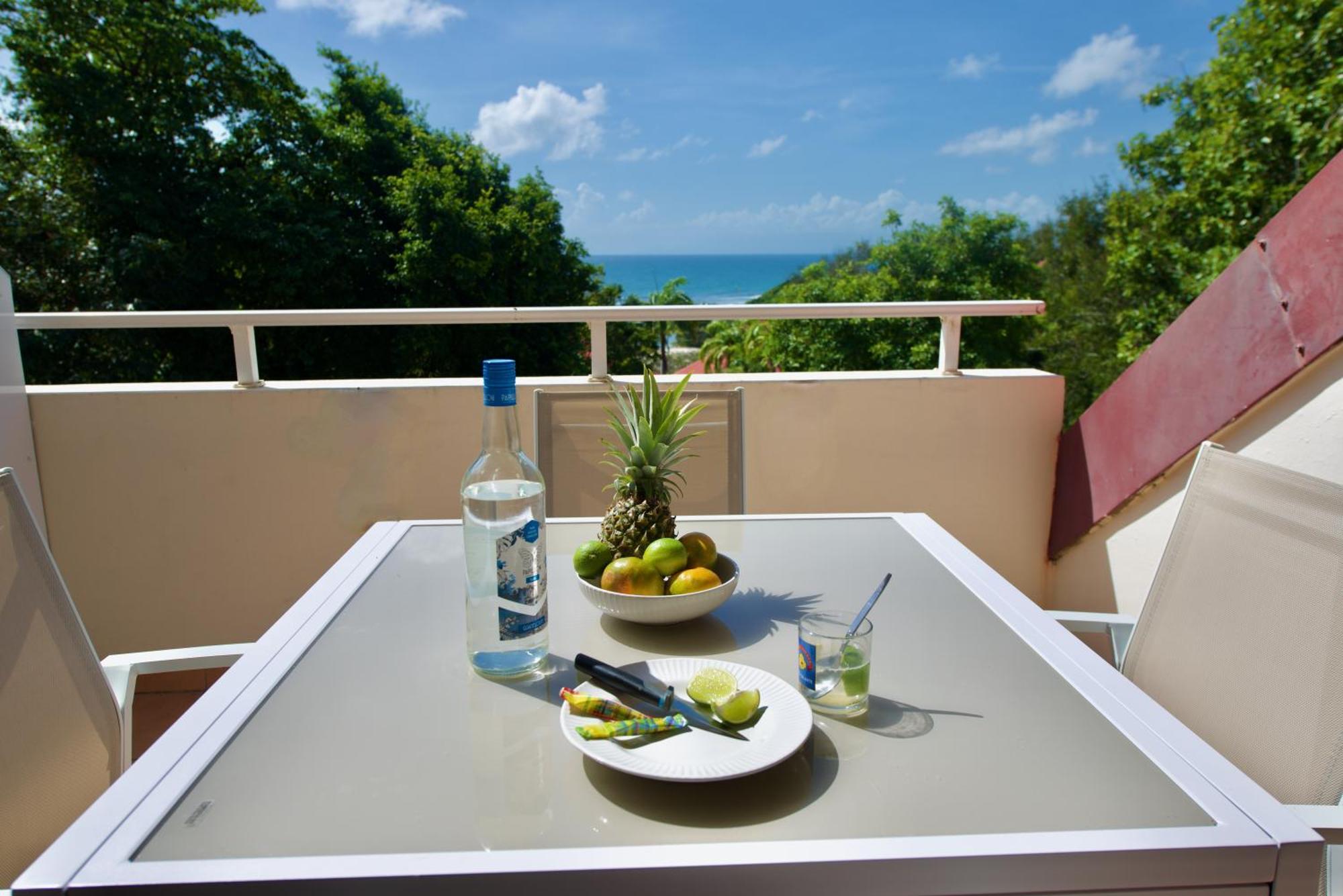 Studio Olia A P&V - Plages, Piscines Et Vue Mer! Sainte-Anne  Kültér fotó